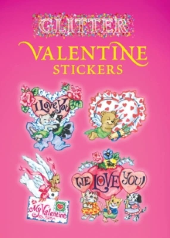 Glitter Valentine Stickers. Paperback. By Nina Barbaresi Books