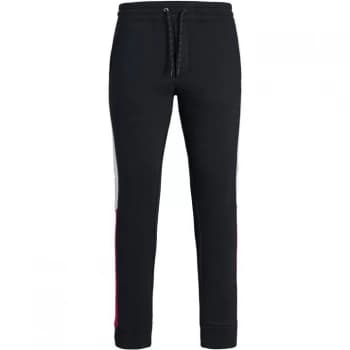 Jack and Jones Colour Block Logo Sweat Pants - Navy Blazer