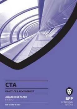 Cta Awareness Fa2013 by Bpp Learning Media Paperback