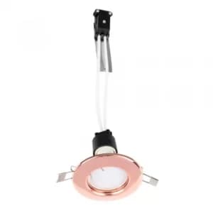 MiniSun Non-Fire Rated Steel Fixed Downlight in Copper