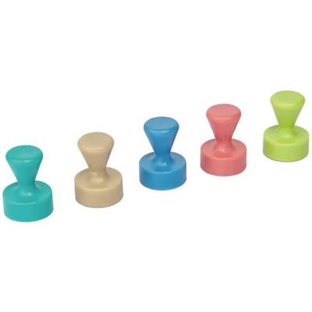 Maul Maul Magnet 6168499 (Ø x H) 12mm x 16mm Cone Rose, Atlantic Blue, Turquoise, Lime, Sahara 10 pc(s) 6168499 6168499