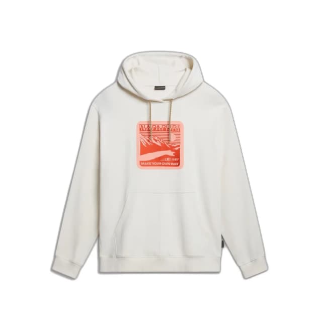 Hooded sweatshirt Napapijri Boyd Blanc Male S