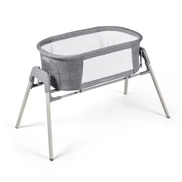 Ickle Bubba Drift Gliding Crib Grey