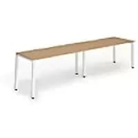 dynamic Computer Desk Evolve Plus BR214OAKW Oak 2800 mm x 800 mm x 730 mm