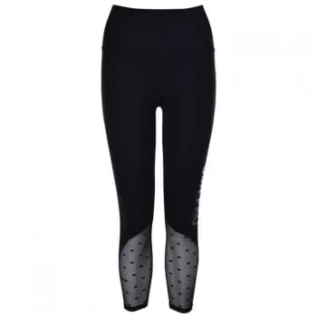 USA Pro Mid Rise Leggings - Mesh Spot