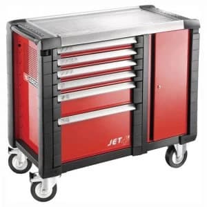 Facom JET+ 6 Drawer Mobile Workbench Roller Cabinet Red
