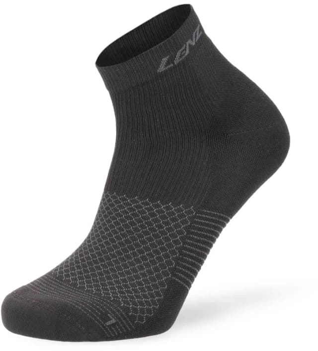 Lenz Think About Cool Active 1 Low Socks, black, Size 42 - 44 for Men