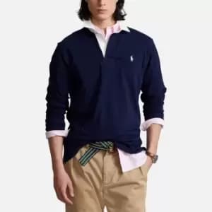 Polo Ralph Lauren Mens Iconic Rugby Shirt - Cruise Navy - L