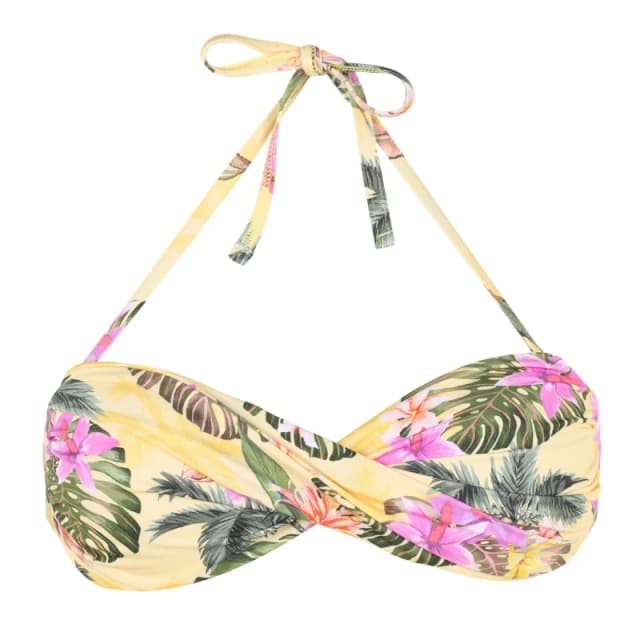 banana moon Womens swimsuit top Banana Moon Boro Limetropic Jaune Female XS