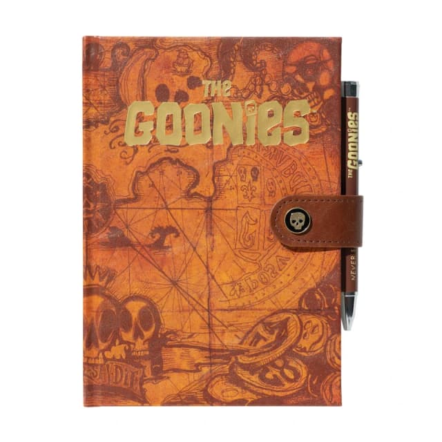 The Goonies Treasure Map Premium A5 Notebook With Projector Pen