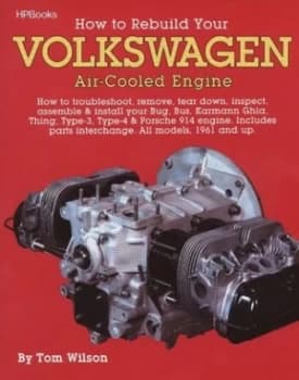 How to Rebuild Your Volkswagen Air-Cooled Engine by Tom Wilson Paperback