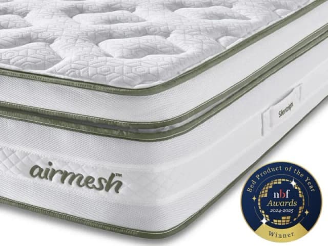 Silentnight Airmesh Mirapocket 3000 Pillowtop 3ft Single Mattress