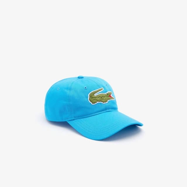 Lacoste Big Logo Cap - Blue Blue One Size
