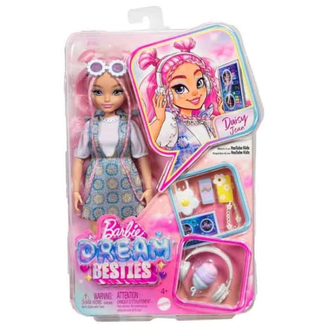Barbie Dream Besties Daisy Jean Fashion Doll & Accs 32cm