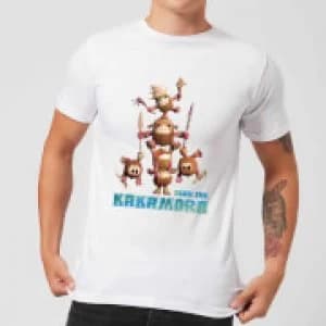 Disney Moana Fear The Kakamora Mens T-Shirt - White