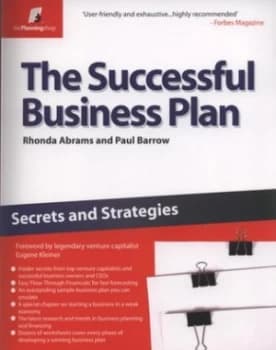 The Successful Business Plan by Rhonda Abrams Paperback