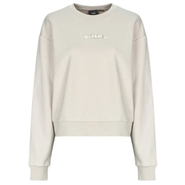 Vans W ESSENTIAL H-FT RLX CREW womens Sweatshirt in Beige