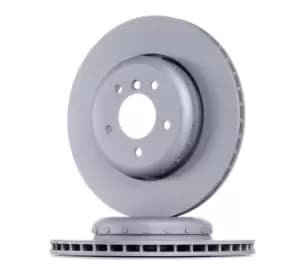 ATE Brake disc 24.0124-0201.2 Brake rotor,Brake discs BMW,5 Limousine (E60),5 Touring (E61),6 Coupe (E63),6 Cabrio (E64)