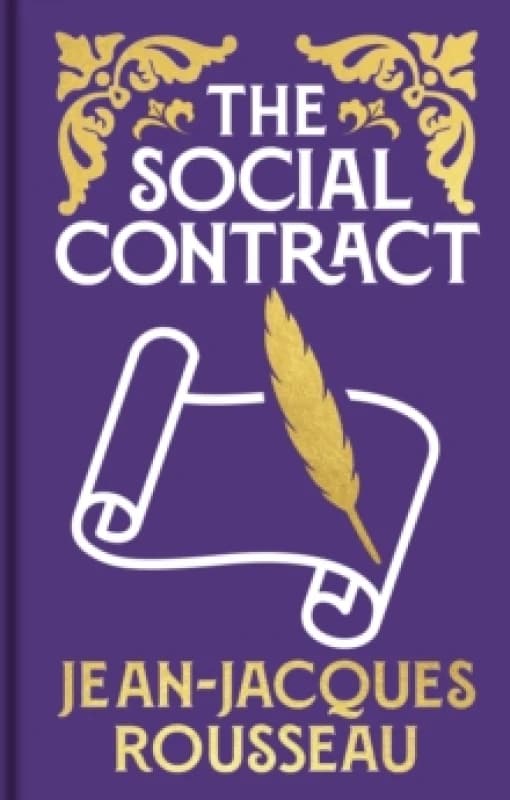 The Social Contract : Gilded Pocket Edition Hardback