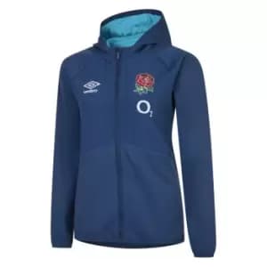 Umbro England Full Zip Jacket Womens - Blue