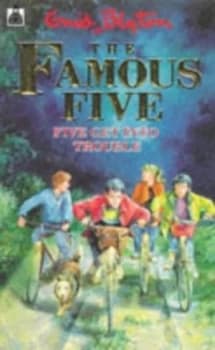 Five Get into Trouble by Enid Blyton Paperback