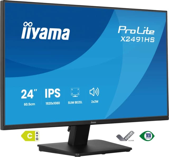 iiyama ProLite X2491HS-B1 computer monitor 60.5cm (23.8") 1920 x