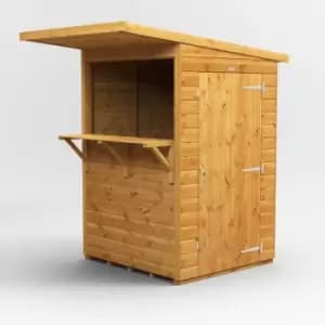 4x4 Power Pub Shed - Brown