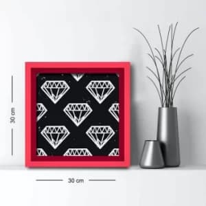 3030AHS-060 Multicolor Decorative Framed MDF Painting