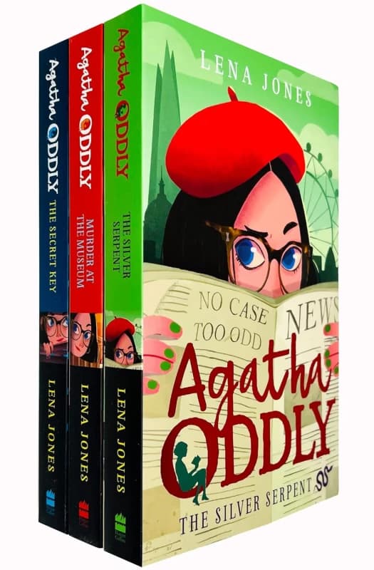 Agatha Oddly Detective Series by Lena Jones 3 Books Collection Set Lena Jones Books