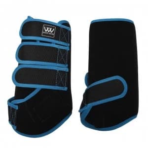 Woof Wear Training Wrap - Black/Turq