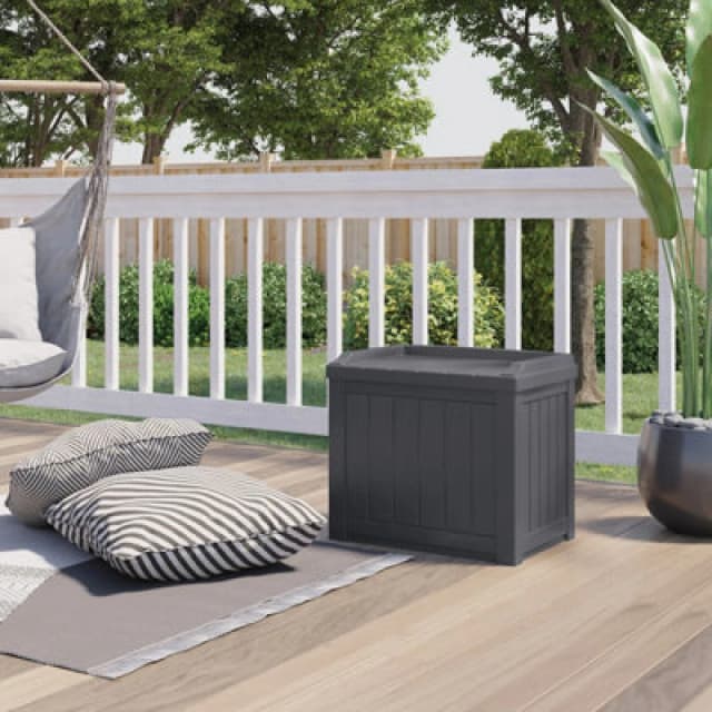 Suncast Florida 83L Storage Box - Cyberspace Grey SS601C