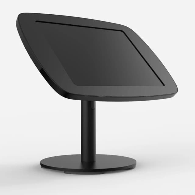 Bouncepad Original Twist + Counter Base Apple iPad Air 1st Gen 13-inch (2024) Black Covered Front Camera and Home Button TTCO-B1-ARL1-