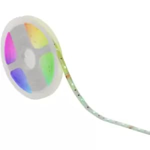 SMART Flexible LED Tape Light - 5m Reel - Dimmable 36W RGB LEDs - IP65 Rated