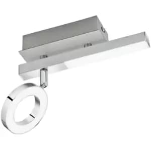 Netlighting Cardillio LED Wall Spotlight Chrome, Aluminium