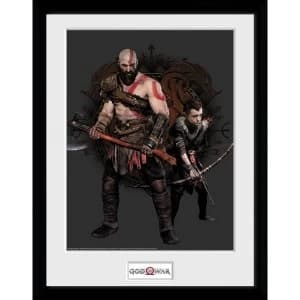 God of War Kratos and Atreus Collector Print