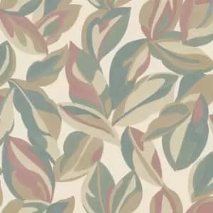 Holden Decor Abstract Leaf Multi