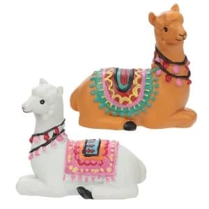 Alpaca (Pack Of 4) Figurines