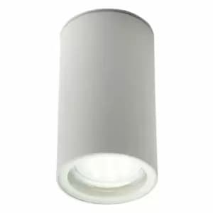 Zinc LETO Outdoor Porch Light Textured White