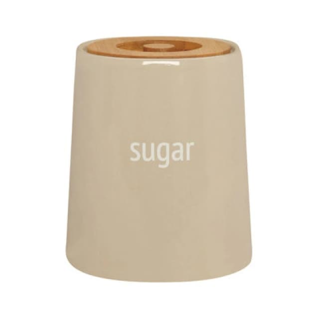 Premier Housewares Maison by Premier Fletcher Ceramic Sugar Canister Brown