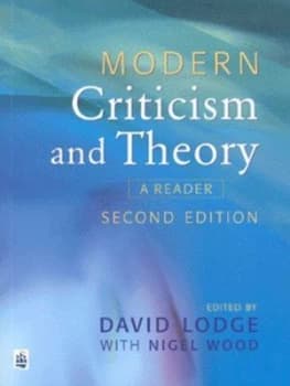 Modern Criticism and Theory by David Lodge Paperback