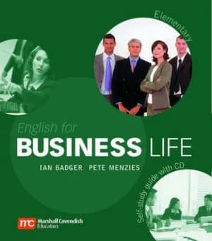 English for Business Life Elementary Self-Study Guide + Audio Cds by Ian Badger Book