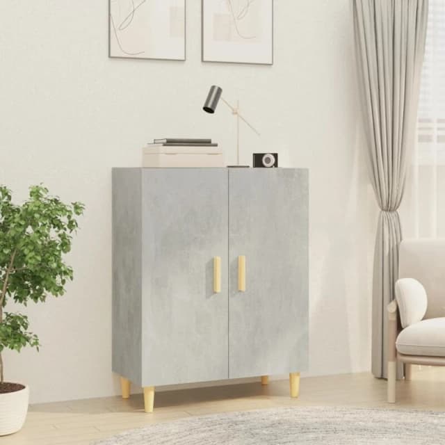 VIDAXL Sideboard Concrete Grey 70x34x90cm Engineered Wood Vidaxl 8720286972182