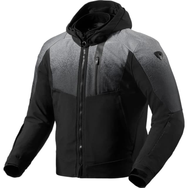 Rev It Epsilon H2O Motorcycle Jacket S Black Grey Black Grey