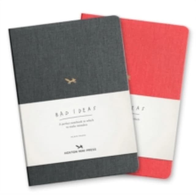 A Notebook For Bad Ideas - Red/plain Notebook / blank book