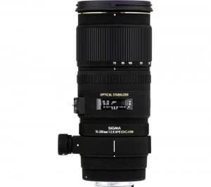 Sigma 70-200 mm f/2.8 EX DG OS HSM Telephoto Zoom Lens for Canon