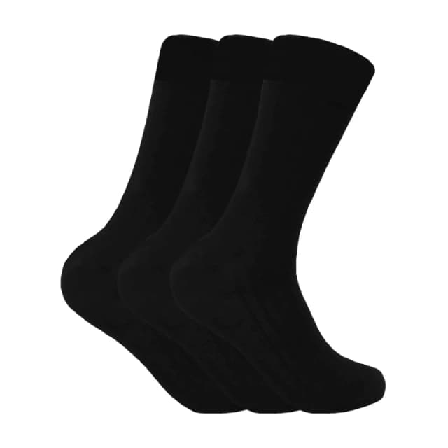 Sock Snob Sock Snob Men Winter Warm Wool Blend Hiking Boots Socks in Black Size: 6-11 Black 6-11 Male 5060597070669