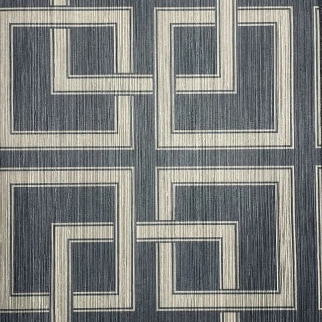 BELGRAVIA DECOR Belgravia Decor - Amara Square Metallic Gold Silver Wallpaper Geometric Belgravia Textured Vinyl WL-A7383