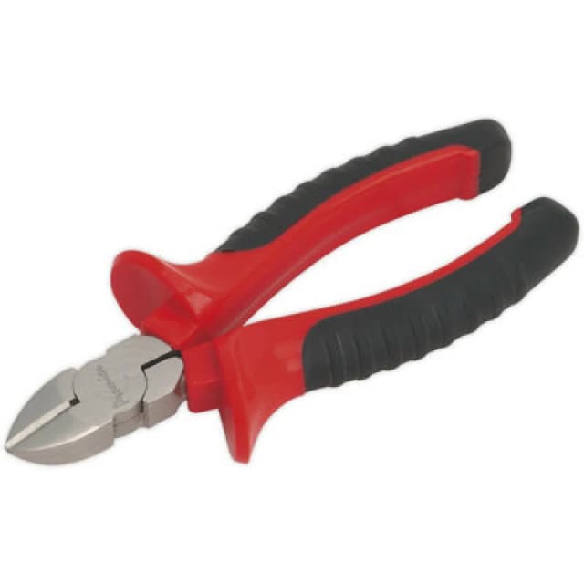 Loops 160mm Side Cutter Pliers - Hardened 18mm Cutting Jaws - Drop Forged Steel Metallics
