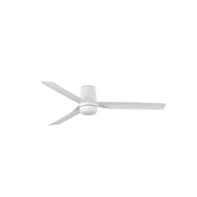 Netlighting Mini Punt Tub Small LED White DC Ceiling Fan 6 Speed White Unisex