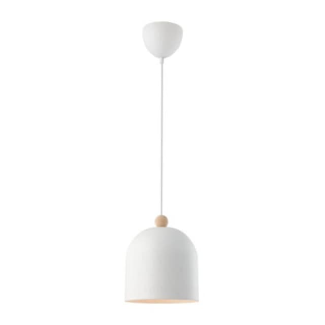 Nordlux Gaston Metal Pendant Light White Inner White,mains